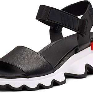 Sorel Kinetic Sandal in Signal Red